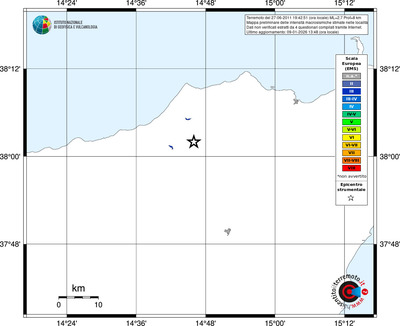 Mappa EMS - territori località