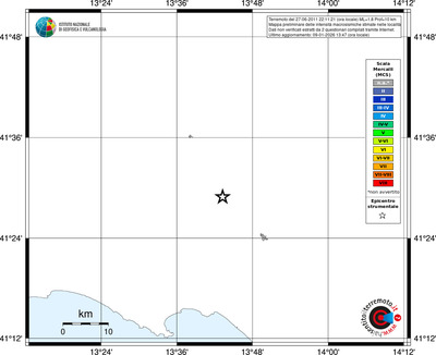 Mappa MCS - territori località
