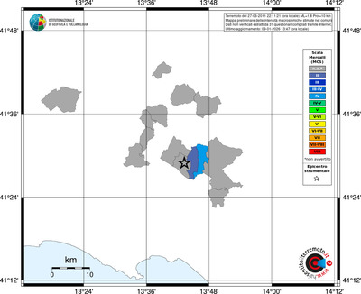 Mappa MCS - territori comuni