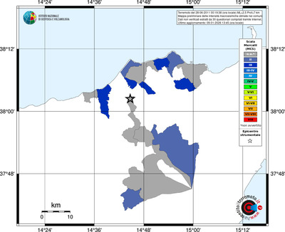 Mappa MCS - territori comuni
