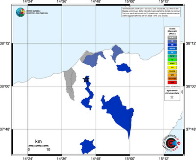 Mappa MCS - territori comuni