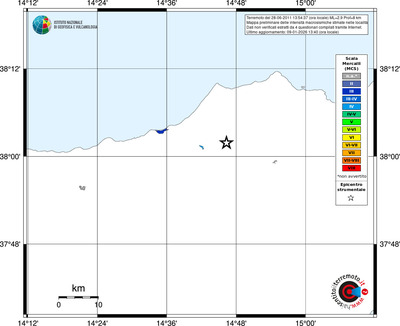 Mappa MCS - territori località
