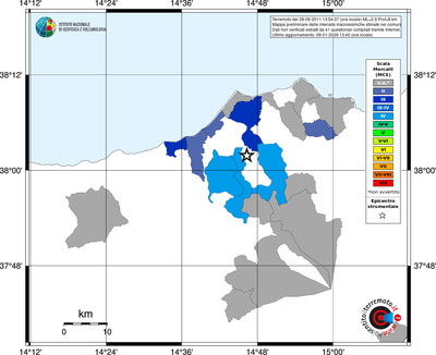 Mappa MCS - territori comuni