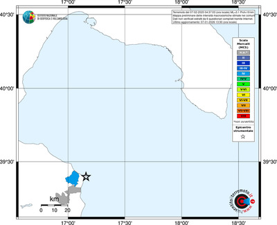 Mappa MCS - territori comuni