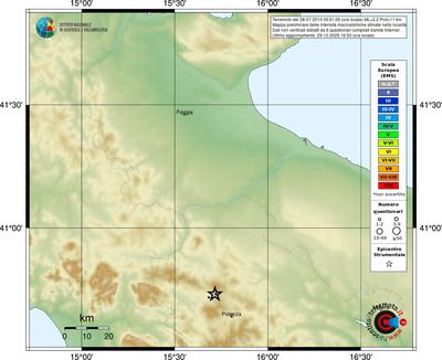 Mappa EMS - località