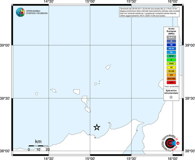 Mappa EMS - territori località