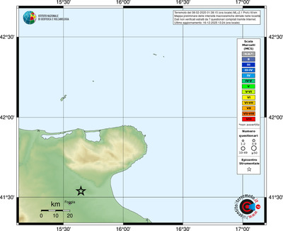 Mappa MCS - località