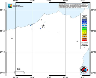 Mappa EMS - territori località
