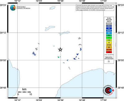 Mappa MCS - territori località