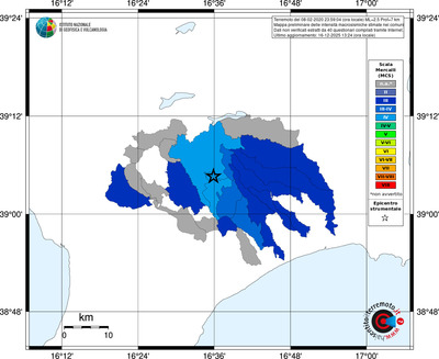 Mappa MCS - territori comuni