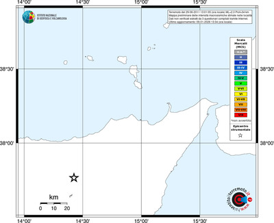Mappa MCS - territori località