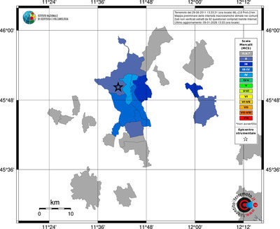 Mappa MCS - territori comuni