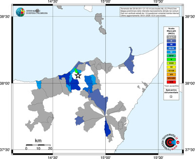 Mappa MCS - territori comuni