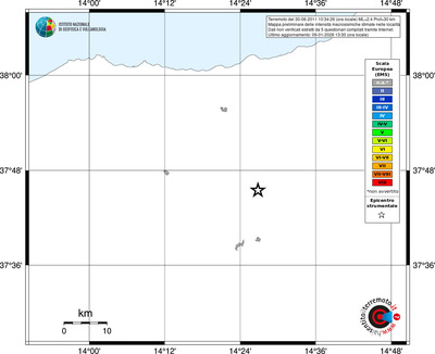 Mappa EMS - territori località