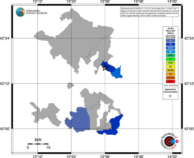 Mappa MCS - territori comuni