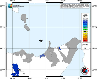 Mappa MCS - territori comuni