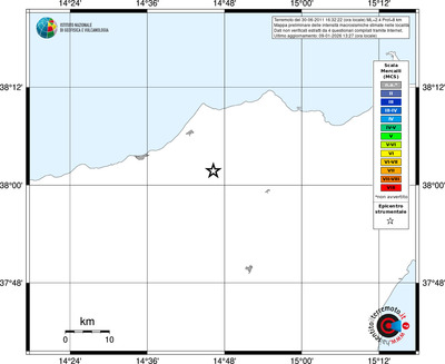 Mappa MCS - territori località