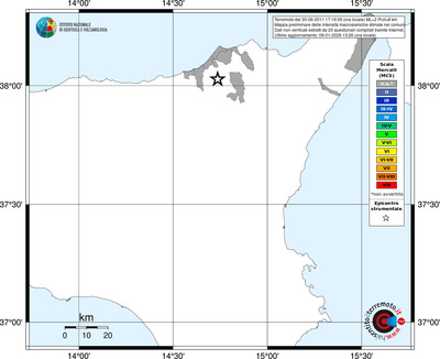 Mappa MCS - territori comuni