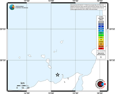 Mappa MCS - territori località