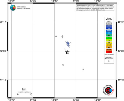 Mappa MCS - territori località