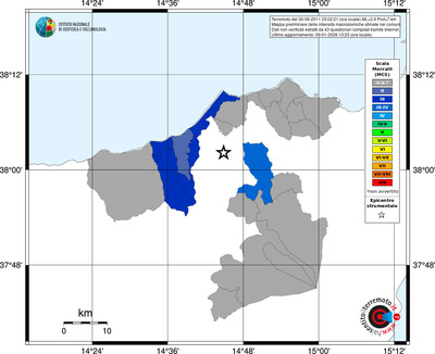 Mappa MCS - territori comuni