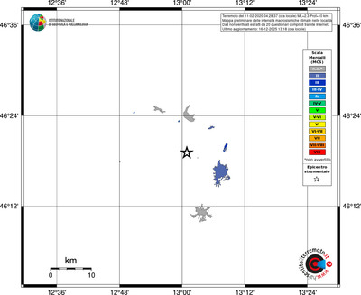 Mappa MCS - territori località