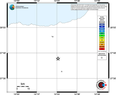 Mappa MCS - territori località