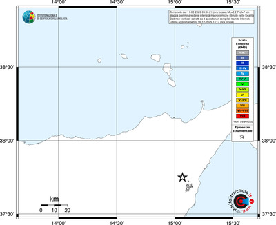 Mappa EMS - territori località