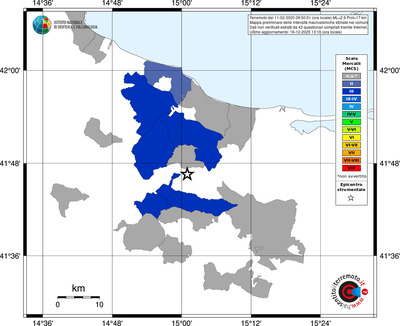 Mappa MCS - territori comuni