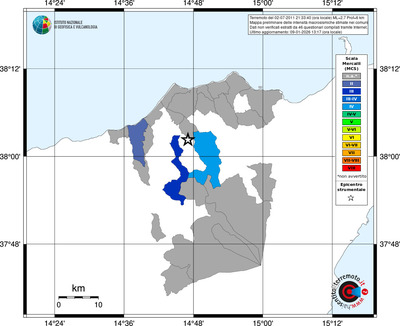 Mappa MCS - territori comuni