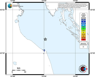 Mappa EMS - territori località