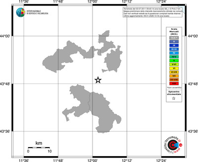 Mappa MCS - territori comuni