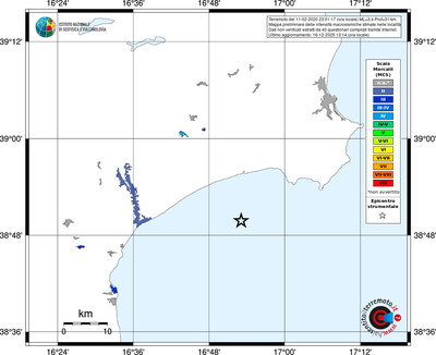 Mappa MCS - territori località