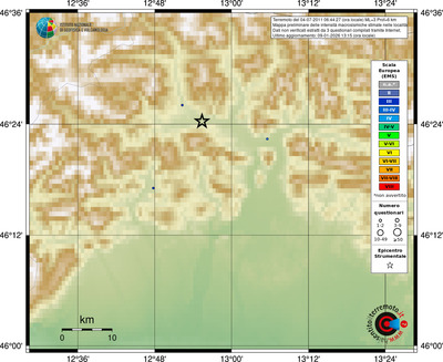 Mappa EMS - località