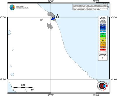 Mappa EMS - territori comuni