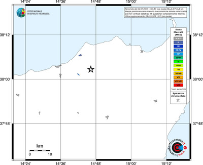 Mappa MCS - territori località