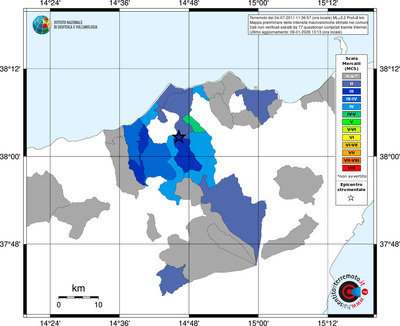 Mappa MCS - territori comuni