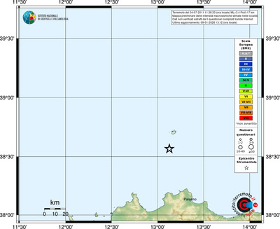 Mappa EMS - località