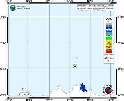 Mappa MCS - territori comuni