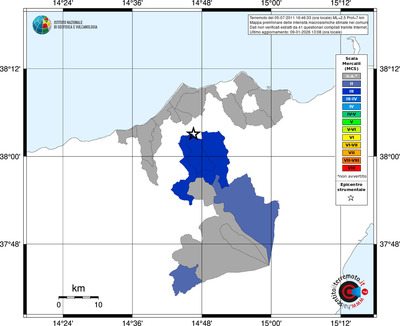 Mappa MCS - territori comuni