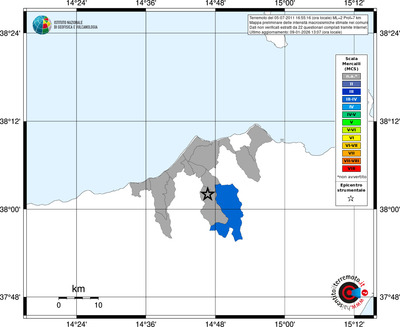 Mappa MCS - territori comuni