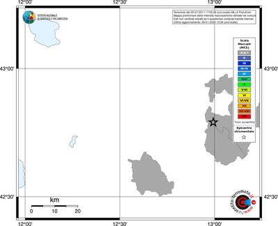 Mappa MCS - territori comuni