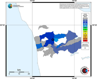Mappa MCS - territori comuni