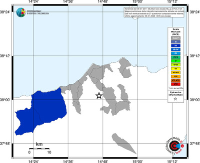 Mappa MCS - territori comuni