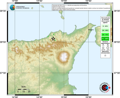 Mappa comuni con almeno 3 questionari