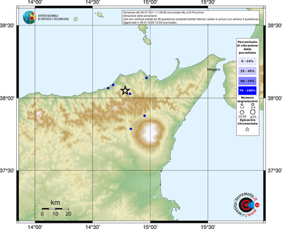 Mappa comuni con almeno 3 questionari