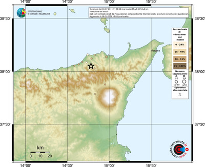 Mappa comuni con almeno 3 questionari