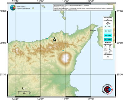 Mappa comuni con almeno 3 questionari