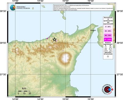 Mappa comuni con almeno 3 questionari