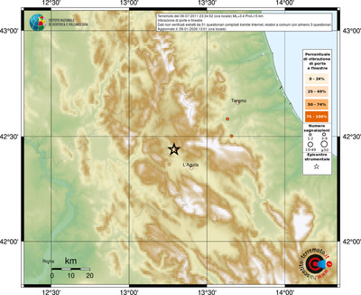Mappa comuni con almeno 3 questionari